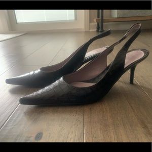 Kenneth Cole slingback shoes